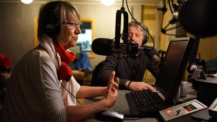 Ela et Peter en entrevue sur Radio Canada.