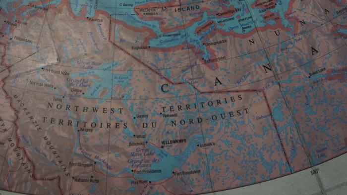 Carte du Territoire du Nord-Ouest