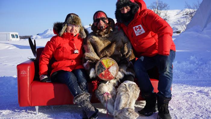 Peter, Ela et Caribou Legs.